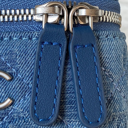 23P Tocador 11cm Denim Herrajes plateados 