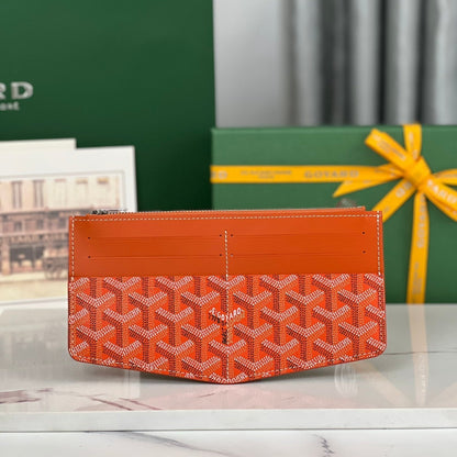 INSERT LOUISE 21 EN TOILE GOYARDINE ROUGE ORANGE