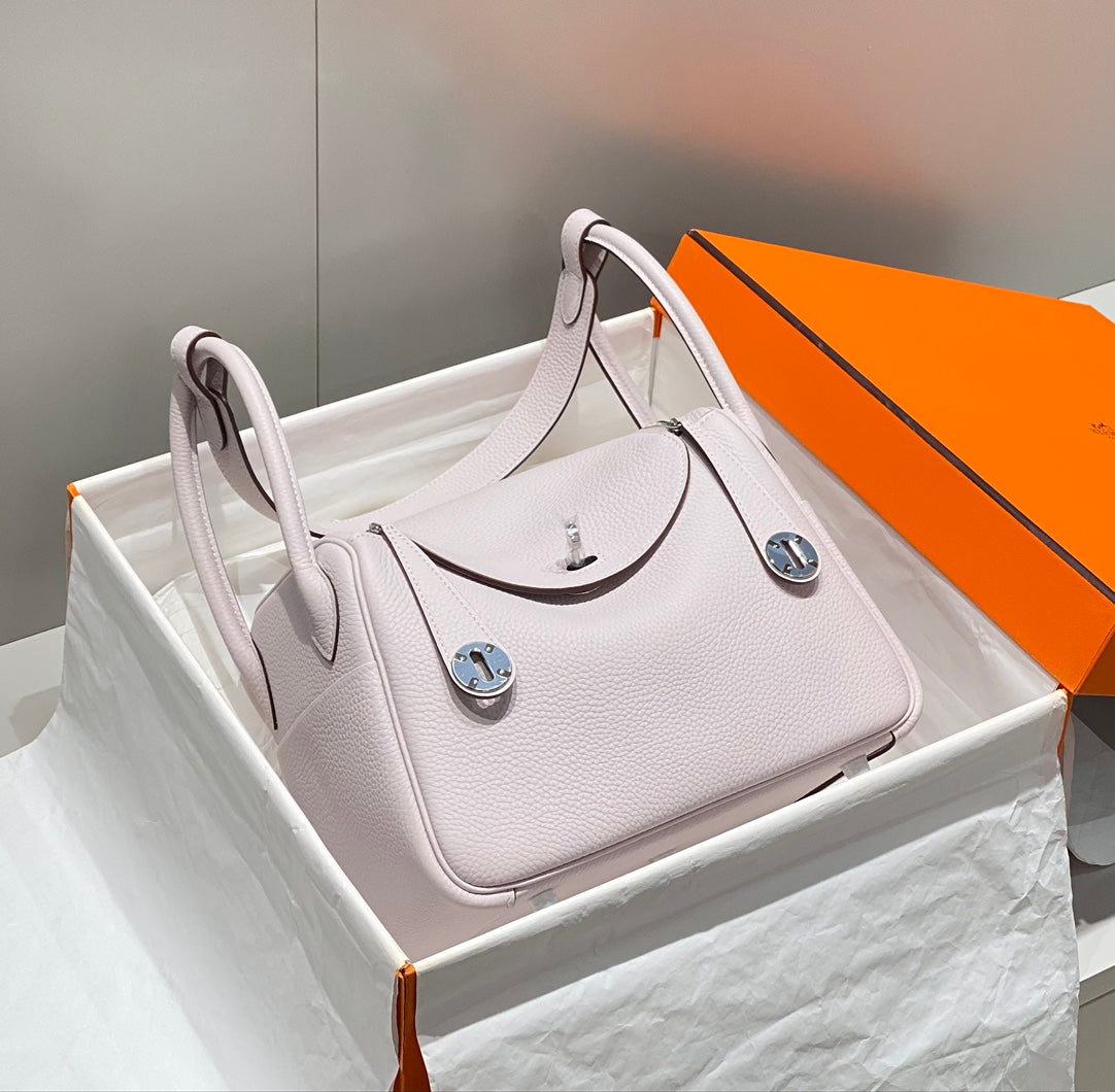 BOLSO HM LINDY 26 PIEL TAURILLON CLEMENCE ROSA SUAVE