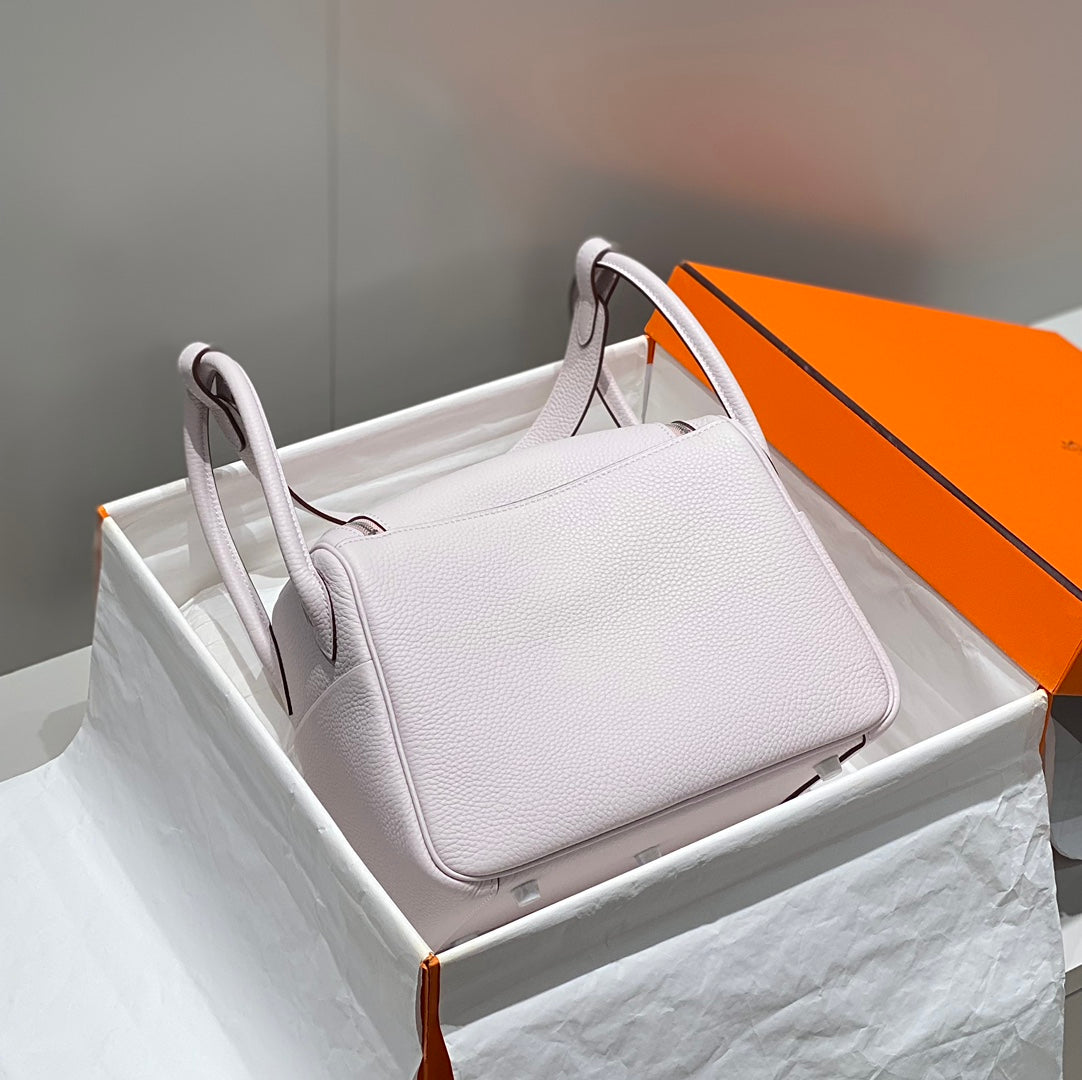BOLSO HM LINDY 26 PIEL TAURILLON CLEMENCE ROSA SUAVE