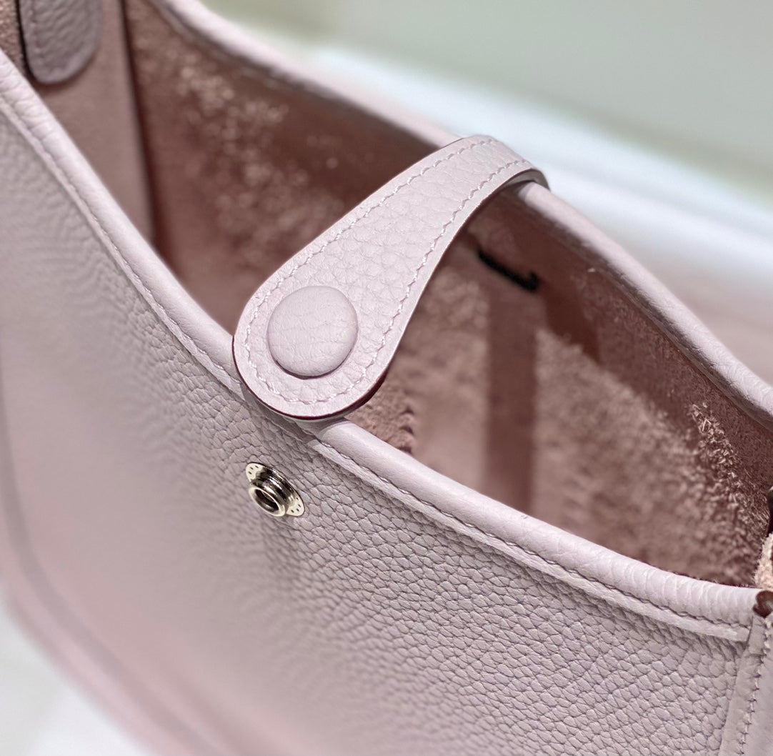 Mini Evelyne 18cm Rosa Claro Togo Shw
