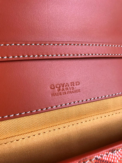 POCHETTE MONTE-CARLO PM 25 EN TOILE GOYARDINE ORANGE