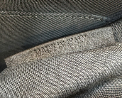 BOLSO FENDI 27 EN TEJIDO JACQUARD NEGRO MEZCLA MARRÓN CON PIEL DE BECERRO