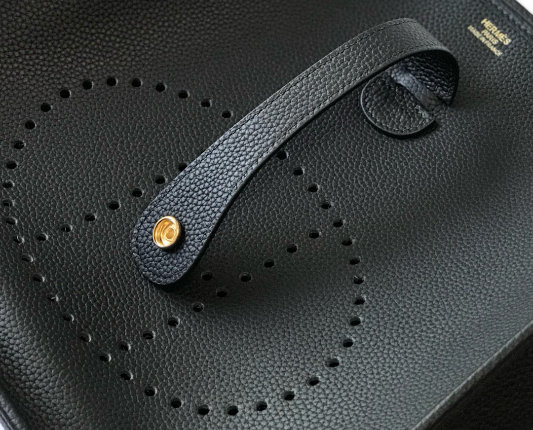 Evelyne 29cm Negro Togo Ghw