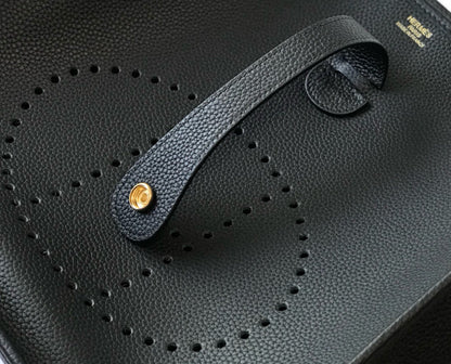 Evelyne 29cm Negro Togo Ghw