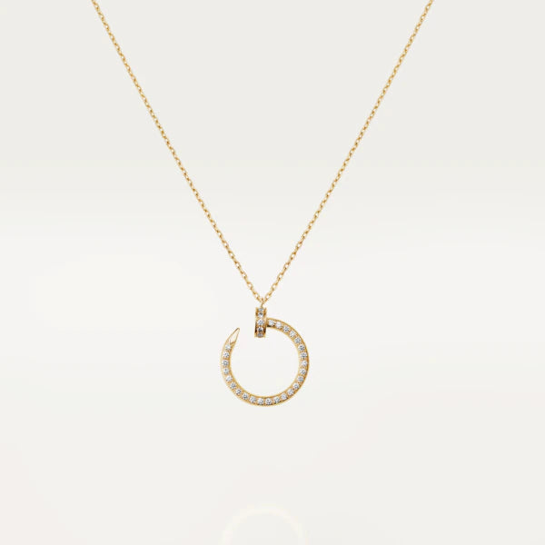 DIANA JUSTE NECKLACE GOLD DIAMONDS