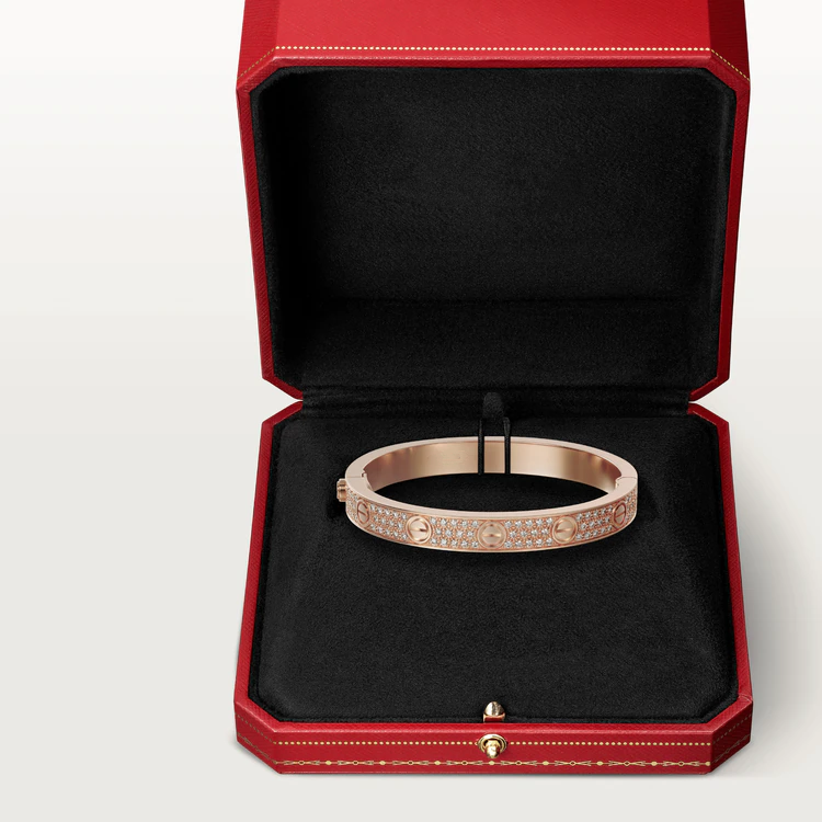 DIANA LOVE BRACELET 6.1MM DIAMOND-PAVED
