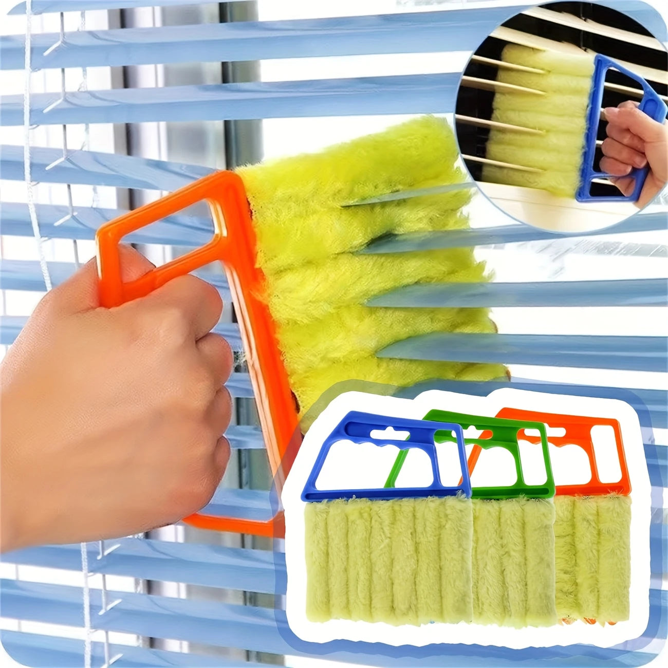 Ventilation Blinds Cleaning Cloth Brush Car Air Conditioning Microfiber Air