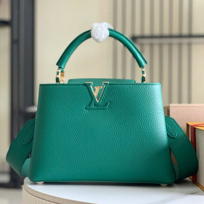 HARDWARE CAPUCINES MINI 21 VERDE OSCURO TAUILLON ORO