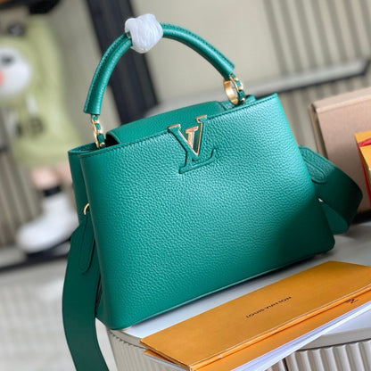 HARDWARE CAPUCINES MINI 21 VERDE OSCURO TAUILLON ORO