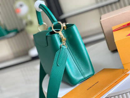 HARDWARE CAPUCINES MINI 21 VERDE OSCURO TAUILLON ORO