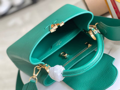 HARDWARE CAPUCINES MINI 21 VERDE OSCURO TAUILLON ORO