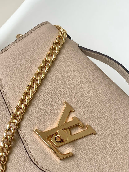 oxford lockme 22cm greige calfskin