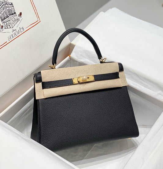 HM KELLY 25 CM NEGRO TOGO HARDWARE DORADO