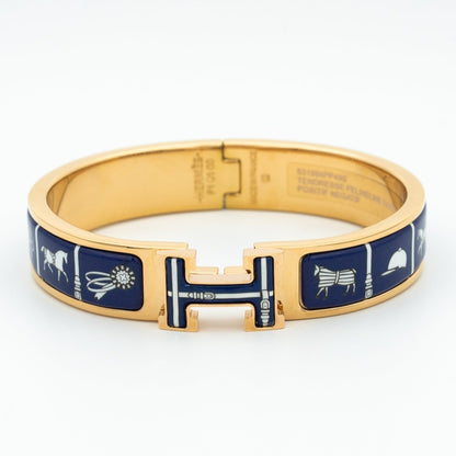 DIANA H BRACELET BLUE CERAMIC