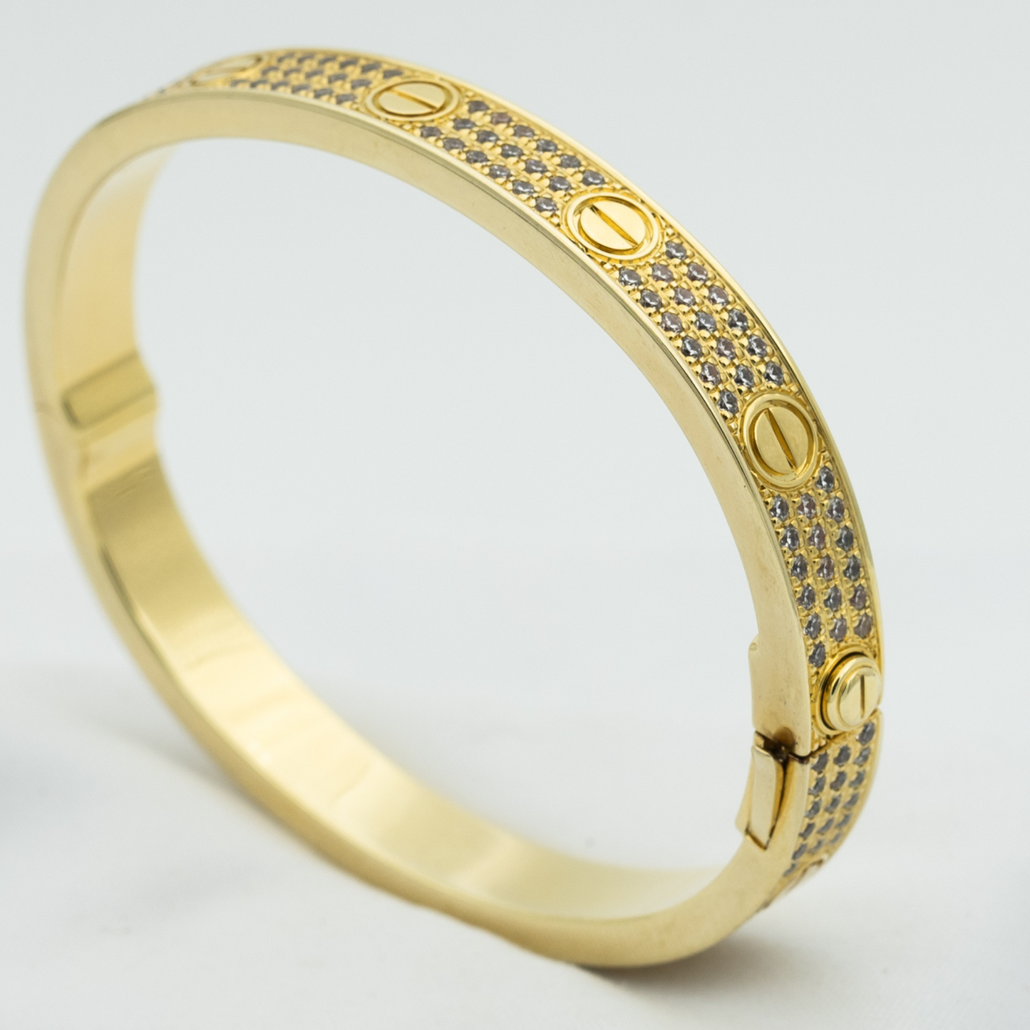 DIANA LOVE BRACELET 6.1MM DIAMOND-PAVED