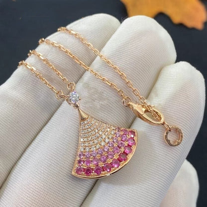 DIANA DREAM NECKLACE PINK GOLD PINK DIAMOND