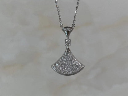 DIANA DREAM NECKLACE SILVER FULL DIAMOND