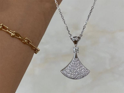 DIANA DREAM NECKLACE SILVER FULL DIAMOND