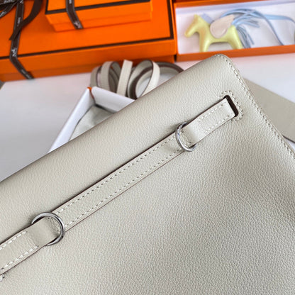 Kelly Danse II 22cm Blanco Evercolor Cuero Shw