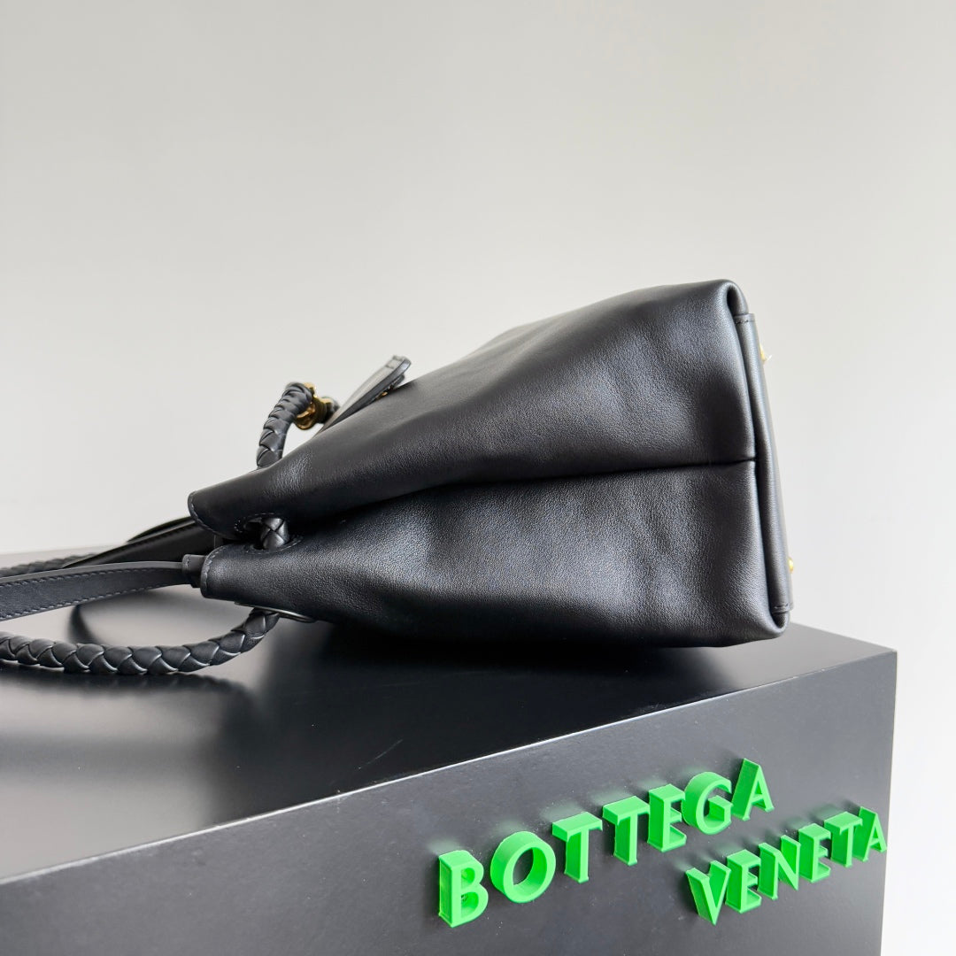 Sac BV Ciao Ciao Medium 34 cm en cuir noir 242931