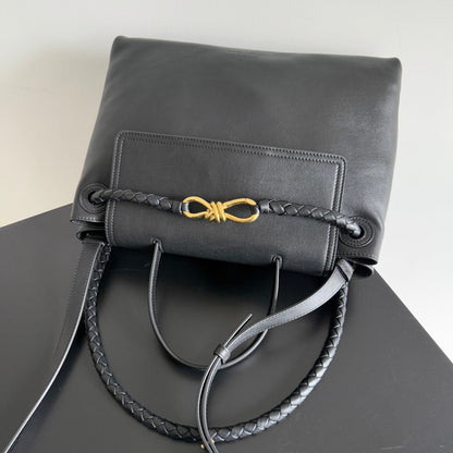 Sac BV Ciao Ciao Medium 34 cm en cuir noir 242931