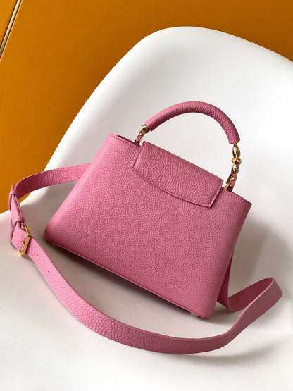 CAPUCINES MINI 21 EN HARDWARE ORO TAURILLON ROSA MARSHMALLOW