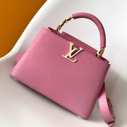 CAPUCINES MINI 21 EN HARDWARE ORO TAURILLON ROSA MARSHMALLOW