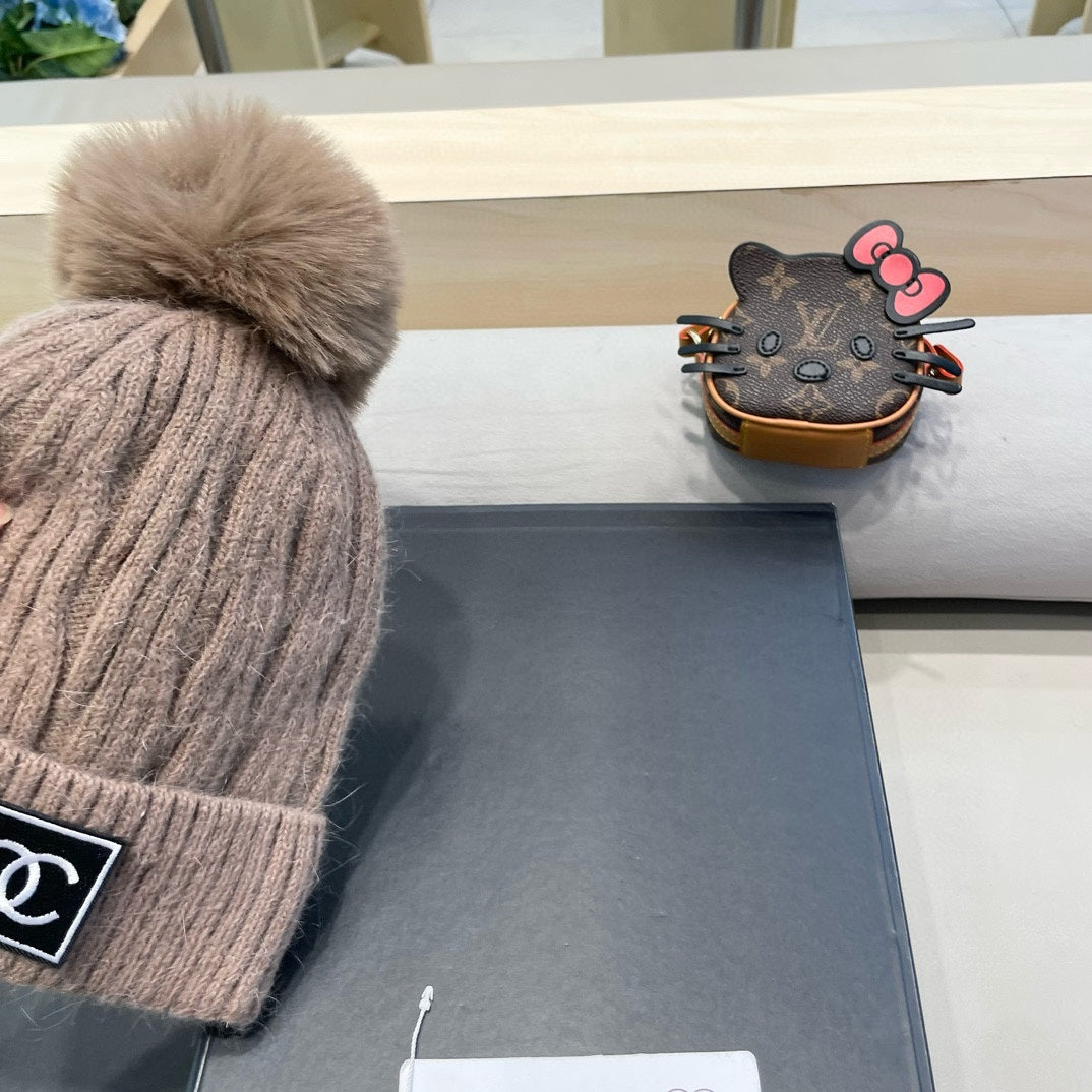 GORRO DE LANA MARRÓN CLARO 422175 