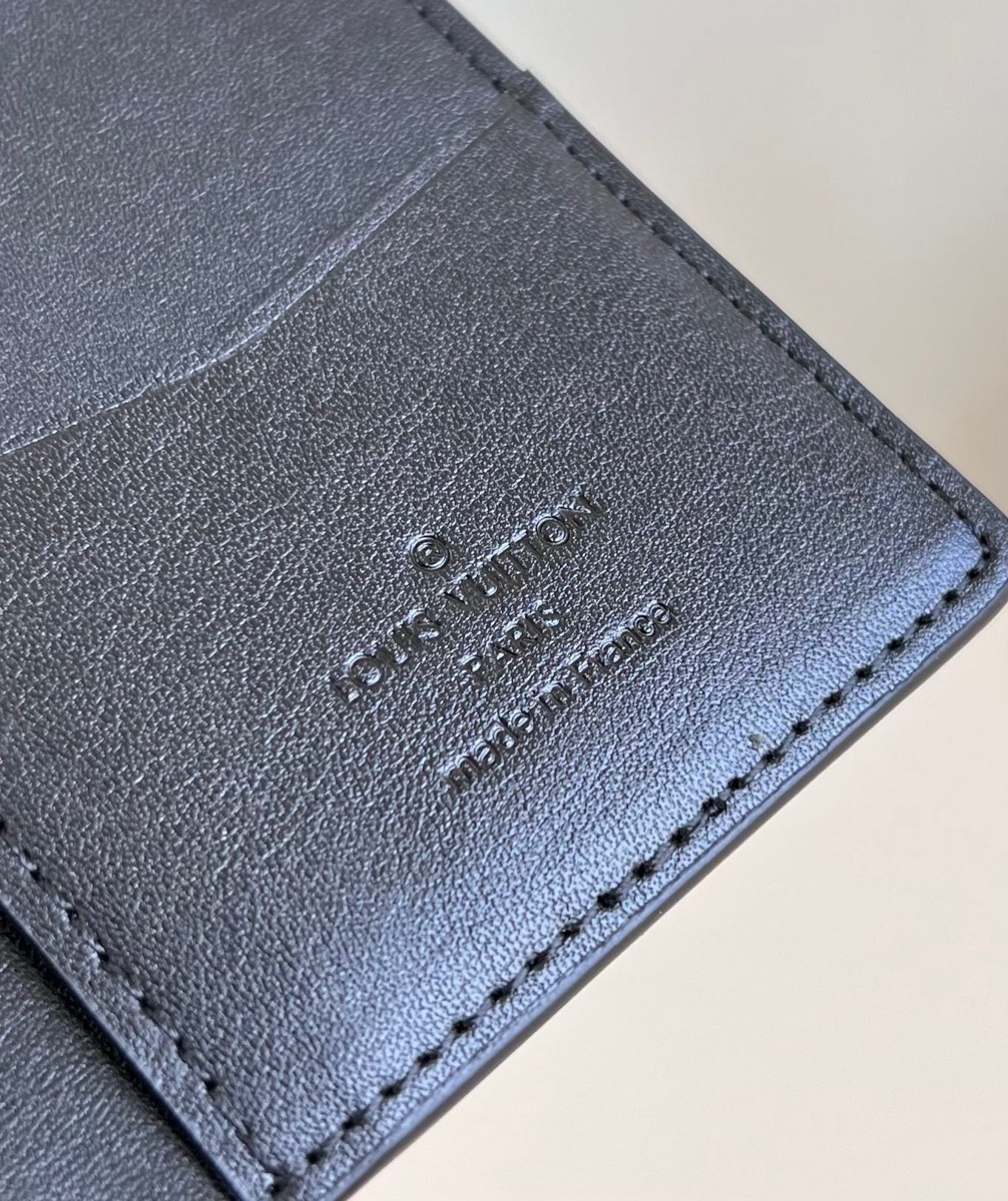 WALLET POCKET ORGANIZER 11CM BLACK CALFSKIN
