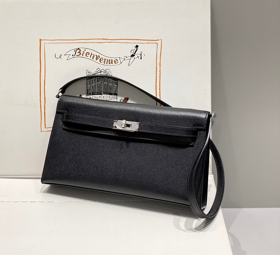 HM Kelly Elan 27cm Cuero Negro Shw