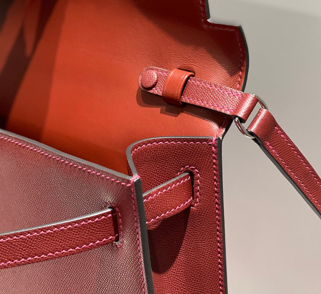 HM Kelly Elan 27cm Cuero Rojo Shw