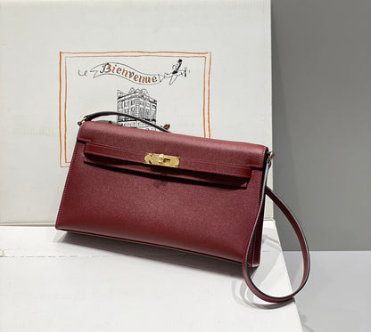 HM Kelly Elan 27cm Cuero Rojo Ghw