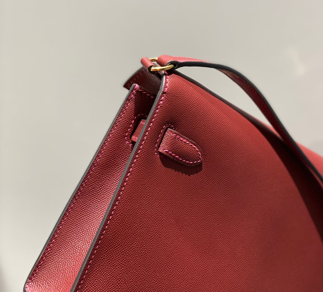 HM Kelly Elan 27cm Cuero Rojo Ghw