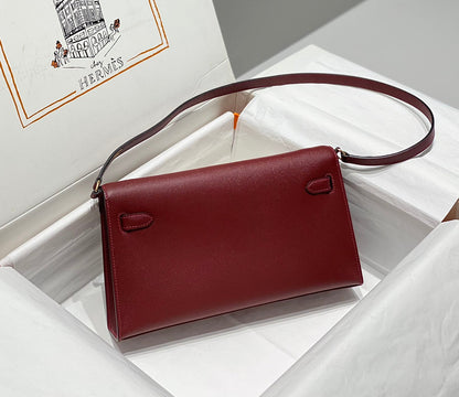 HM Kelly Elan 27cm Cuero Rojo Ghw