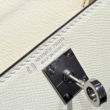 HM Mini Kelly 19 Beige mezcla Chocolate Epsom 243112