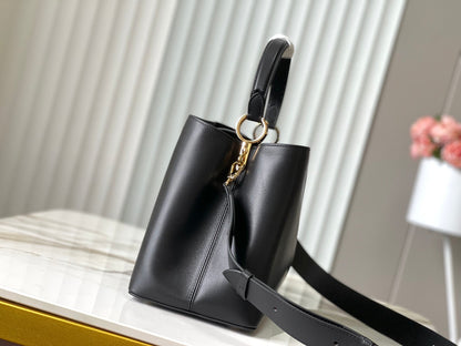 CAPUCINES GM 38CM PIEL TAUILLON NEGRO