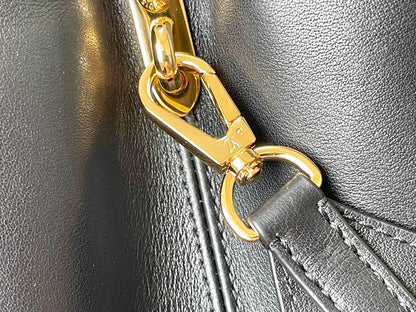 CAPUCINES GM 38CM PIEL TAUILLON NEGRO