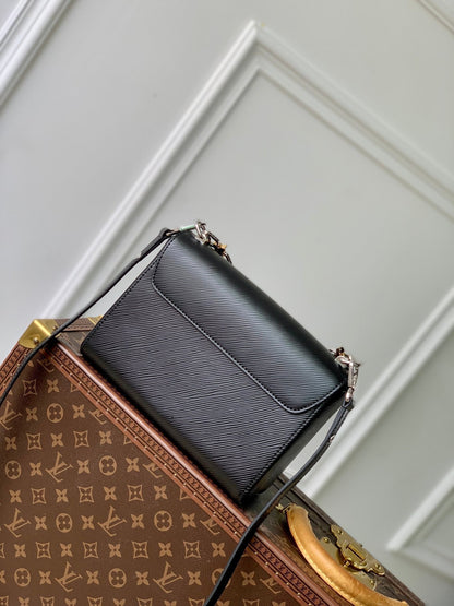 TWIST MM 23CM CUERO GRANULADO EPI NEGRO