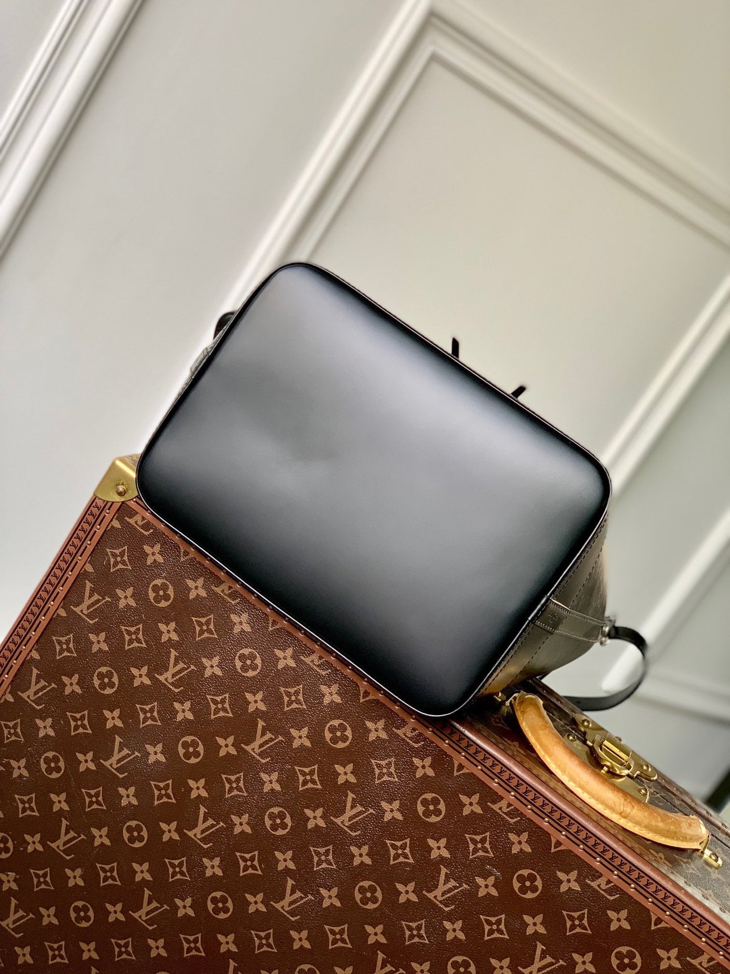 NO¨¦ MM 33 IN BLACK EPI LEATHER