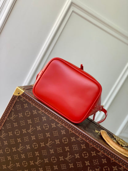 NO¨¦ BB 20 IN RED EPI LEATHER