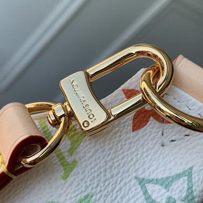 HIGH RISE 38 IN MULTICOLOR MONOGRAM CANVAS