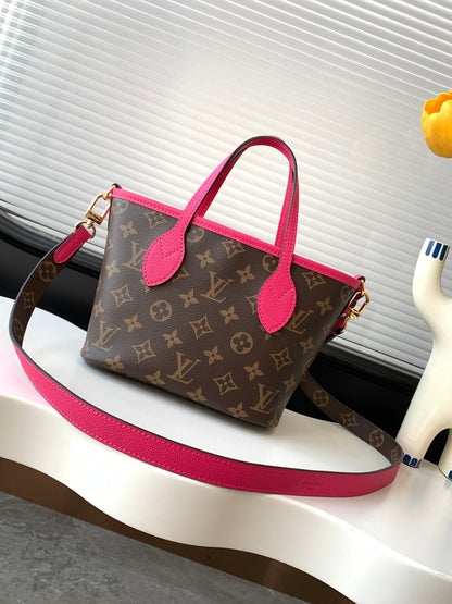 Neverfull 24 Bandouli¨¨re Inside Out BB Red Calfskin