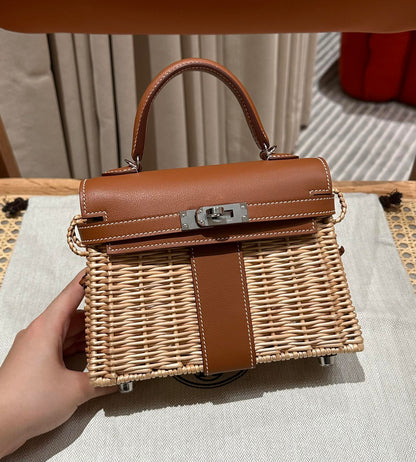 HM Kelly 20 Picnic Gold Bambou et Rotin