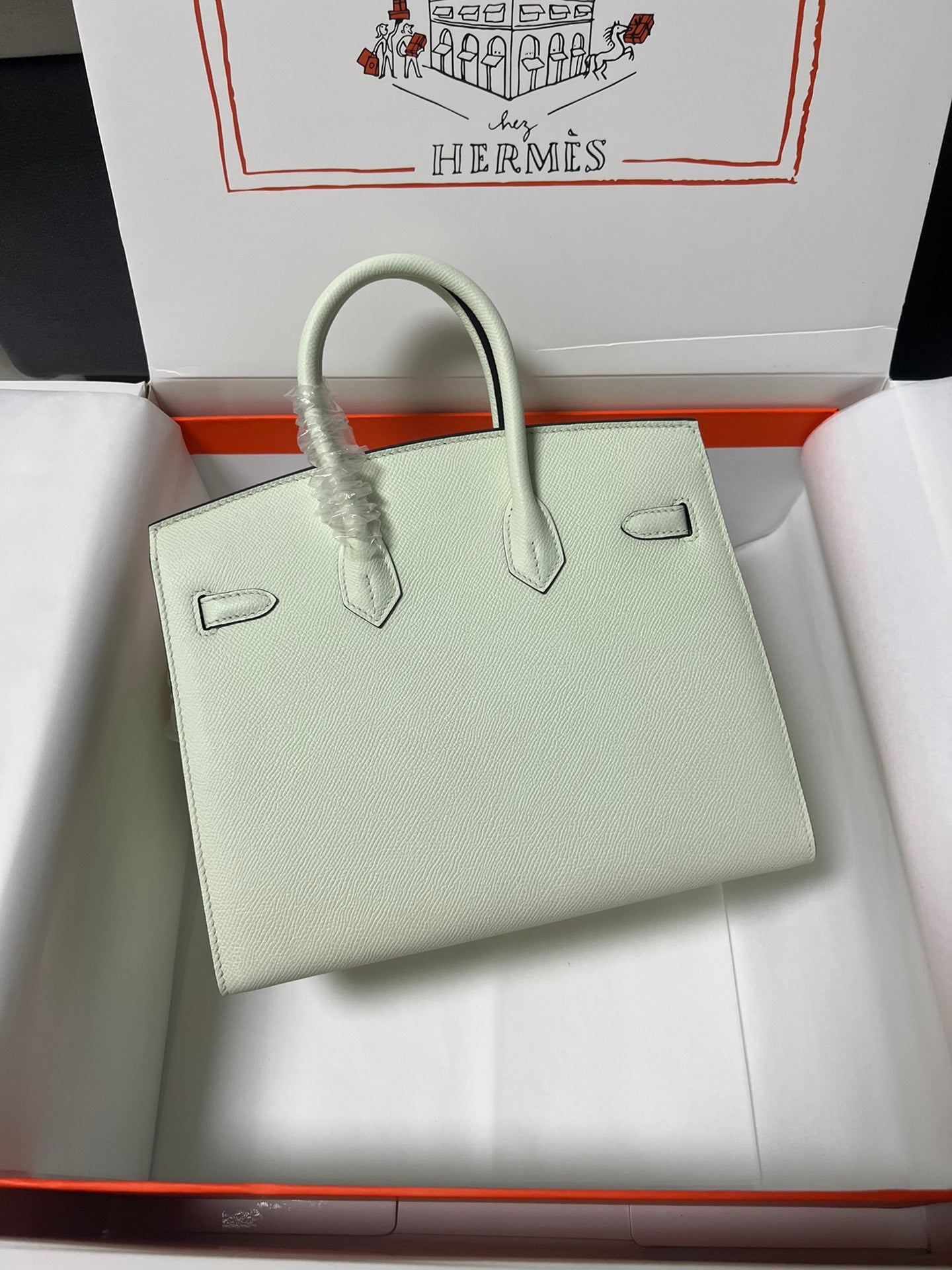 HM BIRKIN SELLIER VERT FIZZ EPSOM CUERO HIERROS DORADOS