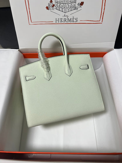 HM BIRKIN SELLIER VERT FIZZ EPSOM CUERO HIERROS DORADOS