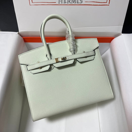 HM BIRKIN SELLIER VERT FIZZ EPSOM CUERO HIERROS DORADOS