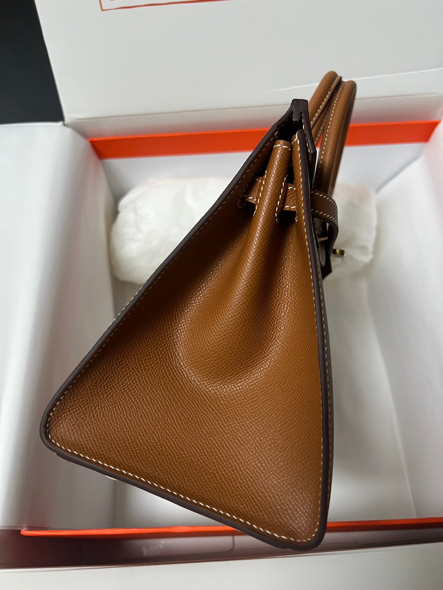 HM BIRKIN SELLIER GOLD EPSOM CUERO HARDWARE DORADO