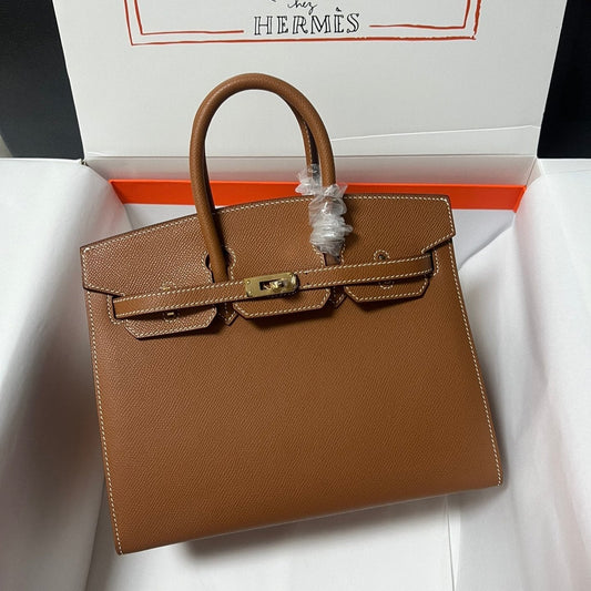 HM BIRKIN SELLIER GOLD EPSOM CUERO HARDWARE DORADO