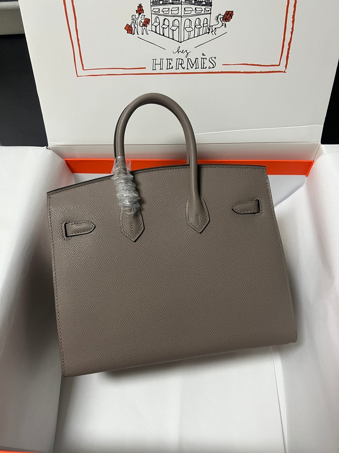 HM BIRKIN SELLIER ETAIN EPSOM CUERO HIERROS DORADOS